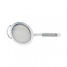 Part of WMF/USA's Profi Plus collection, this large strainer features high quality wire mesh and well-balanced handles.