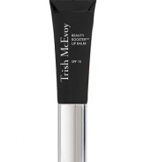 Heal, hydrate, plump and protect your pout with Trish's ultra-enriched Vitamin E-based Beauty Booster SPF 15 Lip Balm. The advanced treatment formulation boosts antioxidants and superior moisturizers deep into lips to soothe and smooth even the driest lips while shielding their health and beauty from the elements. 