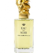 Eau du Soir Eau de Parfum Spray. Reminiscent of the oriental gardens of Spain in summer, this fragrance develops subtly, enhancing femininity and charm by releasing the perfect balance of fresh citrus top notes and sensual floral chypre notes over a deep base of amber and musk. Made in France. 