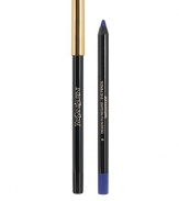 This waterproof, smudge-proof eyeliner offers the look of a liquid with the ease of a pencil. Smooth and creamy, its shimmering colors last up to 16 hours for beautiful, long-lasting wear.