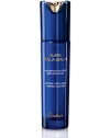 The new Aqua complex in Guerlain's Super Aqua Serum acts as a double protective shield. It reinforces the skin's internal barrier, increasing its reserves of moisture and increasing cellular resistance to time and external factors. It protects against aging and aggressions. Skin is deeply hydrated, re-plumped, smooth, supple and radiant. A legendary, deeply hydrating serum that revitalizes the skin and smoothes out wrinkles. 1.7 oz.