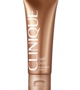 Tinted lotion gives you instant colour, golden tan develops in just a few hours. Looks smooth, even, natural. Self-tanning plus: No surprises, it shows where it goes. Oil free, non-acnegenic. Dermatologist tested. 1.7 oz. 