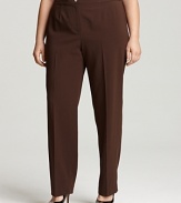 Jones New York Collection Plus Size Slim Yoke Pants