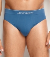 Jockey's Low-Rise Brief: The no-chafe comfort of Jockey's Seamfree Collection combined with the kind of low-rise styling just made to be worn under low-rise jeans.