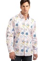 THE LOOKSpirited Euro stylingFun floral, striped and paisley combo printSignature square buttonsDistinctive button-down collarLong sleeves with button cuffsTHE MATERIALCottonCARE & ORIGINMachine washImported