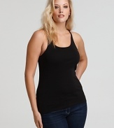 Never be without the basics in this simple Eileen Fisher tank. Perfect for layering or keeping it casual on a warm weekend.