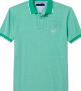 Want to upgrade you weekend style? Choose this polo from Tommy Hilfiger to add some preferable polish.