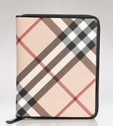 An iconic case for modern technology--store your iPad2 in style à la Burberry.