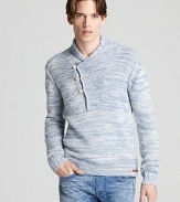 Diesel Marte Shawl Collar Marte Sweater