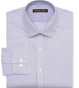 Michael Kors Fine Stripe Dress Shirt - Classic Fit