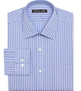 Michael Kors Stripe Dress Shirt - Classic Fit