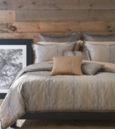 Inspired by nature with a look that's ideal for today, Bryan Keith's Tanglewood comforter set brings the whisper of of the woods right to your room. Detailed branch embroidery embellishes the reversible comforter and shams, while quilted accents define the look with sophistication. (Clearance)