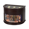 Six tuned brass bells inside of a beautiful box with an animated scene. The animated scene includes hand-painted figures and twinkling LEDs in the Christmas trees. Plays 50 songs (25 Christmas carols and 25 year-round classics) in multipart harmony.