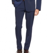 Elevate your look with these dress pants from Calvin Klein.