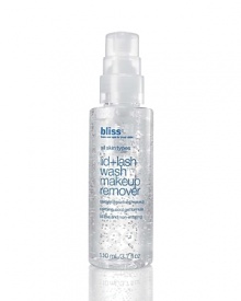 Made for all you makeup mavens! We tried every makeup remover and some of them weren't so glamorous. We got rid of that weird oil slick, the raccoon eyes, and the mess involved with runny liquid formulas. We created something much more 'gel'-icate, innovative, and effective: lid+lash wash. Now that's a beautiful thing.•oil-free gel formula removes even waterproof mascara•non-irritating formula is safe for contact lens wearers•soothes the eye area with chamomile extract•a little goes a long way-this makeup remover lasts!