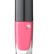 Inspired by the new trendy Rouge In Love lip collection, Vernis in Love is a high potency nail laquer perfectly themed to compliment every woman's mood and style. With ultimate brillance, intense color, and a mistakefree application, your nails will love the lasting shine and pop of color that stays put for days.