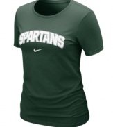 Keep your team pride on display with this NCAA Michigan State Spartans t-shirt from Nike.