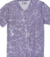 These distressed striped shirts from INC International Concepts are ideal for your summer look.