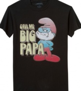 Pay homage to a cartoon classic with this retro-cool Smurfs shirt from Freeze.