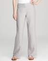 Casual yet refined, these Eileen Fisher trousers lend effortless style to your everyday, whether you're headed for a weekend getaway or a laid-back lunch.