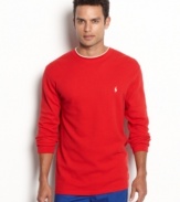 Simple and classic, this thermal from Polo  Ralph Lauren is a great accent to your weekend style.