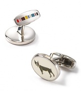 Paul Smith Handdrawn Dog Cufflinks