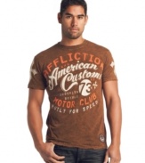 Fughedaboudit. This Brooklyn Royals throwback t-shirt from Affliction wins the casual style pennant every time.