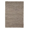 This area rug complements any modern living space. Soft, thin yarn blend with thick felted wool which prevents pilling.