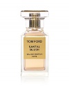 Mesmerizing. Exotic. Mysterious. Tom Ford Santal Blush is a mesmerizing, spicy wood oriental. A textured fusion of creamy sandalwood and exotic eastern spices is enhanced with intoxicating florals and sumptuous woods to create soft, naked glamour with a mysterious spirit of modern earthiness. Its nude juice and blush colored packaging are as sensual as a beautifully contoured nude face.