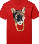 You'll be the cat's meow in this graphic t-shirt from Puma.