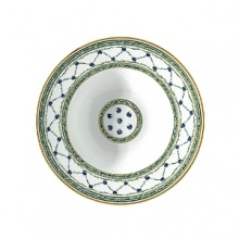 The delicate detail on this Allee Royale Dinnerware makes a classic yet eye-catching addition to your tabletop. Rimmed Soup Bowl pictured in middle.