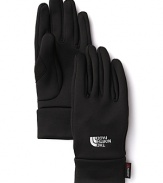 Beat the elements with these stretch gloves from The North Face®.