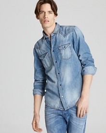 Diesel Wearny Western Denim Shirt