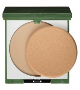 Superpowder Double Face Makeup. Powder and foundation combined. Long-wearing full-coverage powder that works as an over-foundation finisher or as a powder foundation. Extra-cling power for double coverage. Lends a smooth, matte, skin-perfection finish. 0.35 oz. 