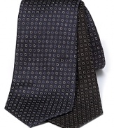 Armani Collezioni Silk Fancy Dot Tie