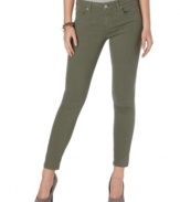 In an earthy Thyme wash, these Else skinny jeans feature a green hue that works as a new neutral for spring!