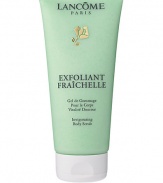 An invigorating, rich-foaming scrub that buffs away dull, dead surface cells. Enriched with a patented emollient and botanical extracts with Magnesium, Provitamin B5 and Essential Fatty Acids. Awakens your body from head to toe. The Result: Smoother, softer, more supple body skin that's refreshed with an exhilarating fresh floral scent. 6.8 oz. 