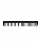 T3 Anti-Static Carbon ionic combs are professional quality, forged from Tourmaline and Carbon and as a result they will resist the heat of modern high-temperature styling tools. Thick, wide-spaced teeth easily break up curls and are perfect for working conditioners into hair. 2 X 8 