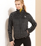 The North Face's beloved Osito offers a whimsical, stylish take on the classic tech fleece jacket. Layer it or wear it alone and show off the cute striped pattern!