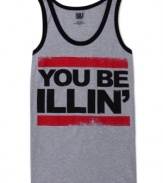 Make your statement loud and clear with this cool tank from Swag Like Us.