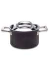 Savor sauce just the right way - fresh, delicious and made by you! Hard-anodized aluminum construction provides exceptional strength, while the aluminum core facilitates fast, even heating with no hot spots to burn food. A unique stainless steel base and superior nonstick coating make this cookware dishwasher safe. Limited lifetime warranty.