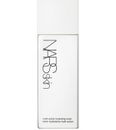 This alcohol-free toner hydrates, smooths and brightens the complexion, helping promote the benefits of NARS serums and moisturizers. Formulated with NARS' Light Reflecting Complex, a splash of this multi-action treatment instantly refreshes and tones, refining the appearance of pores for a smooth and even appearance. Skin is awakened and revitalized. This non-drying formula is infused with hydrating ingredients to keep skin soft and supple.