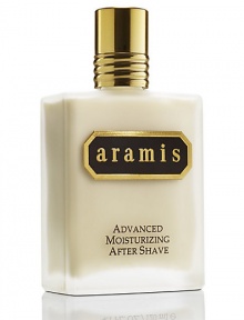 A lightweight, moisturizing after shave balm. For immediate relief of razor-irritated skin. Restores optimal balance for improving skin tone and texture. Lightly scented with Aramis. 4.1 oz. 