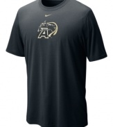 Keep team spirit rolling with this Army Black Knights NCAA t-shirt from Nike.