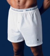 One thing you can't get enough of, this boxer 3 pack from Polo Ralph Lauren lets you do less laundry!