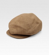 Signature style with soft, heritage-inspired pattern set in lightweight linen.LinenBrim, about 2½Spot cleanMade in USA