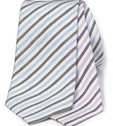 Armani Collezioni Alternating Stripe Tie