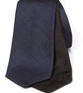 Armani Collezioni Silk Thin Solid Tie