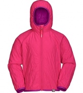 The North Face® Toddler Girls' Lil' Breeze Reversible Wind Jacket - Sizes 2T-4T