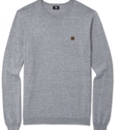 Simple and solid, this crew neck sweater from DC Shoes is a classic low-key layer.